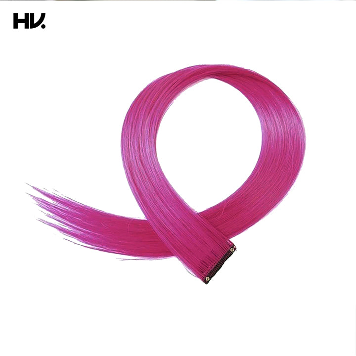 Colorful Clip-in Extension 18 inch Human Hair 2pcs