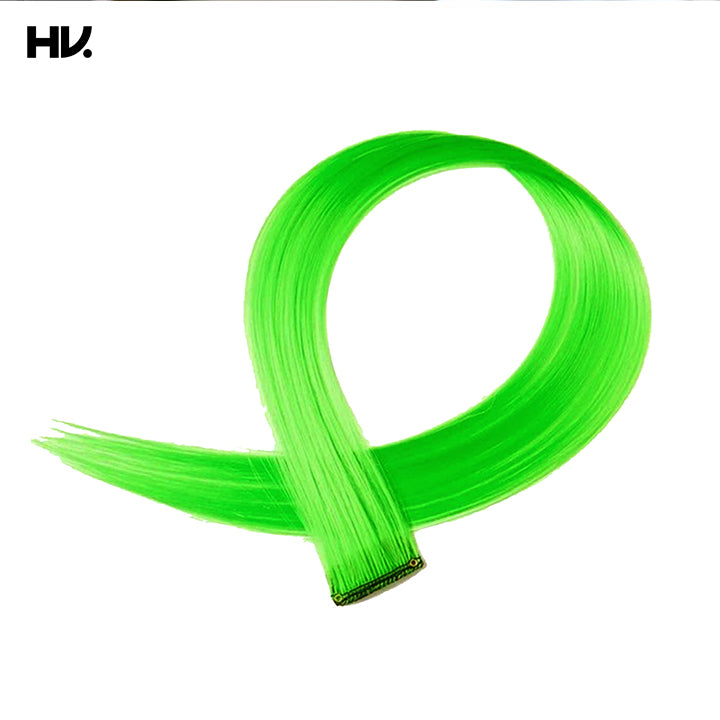 Colorful Clip-in Extension 18 inch Human Hair 2pcs