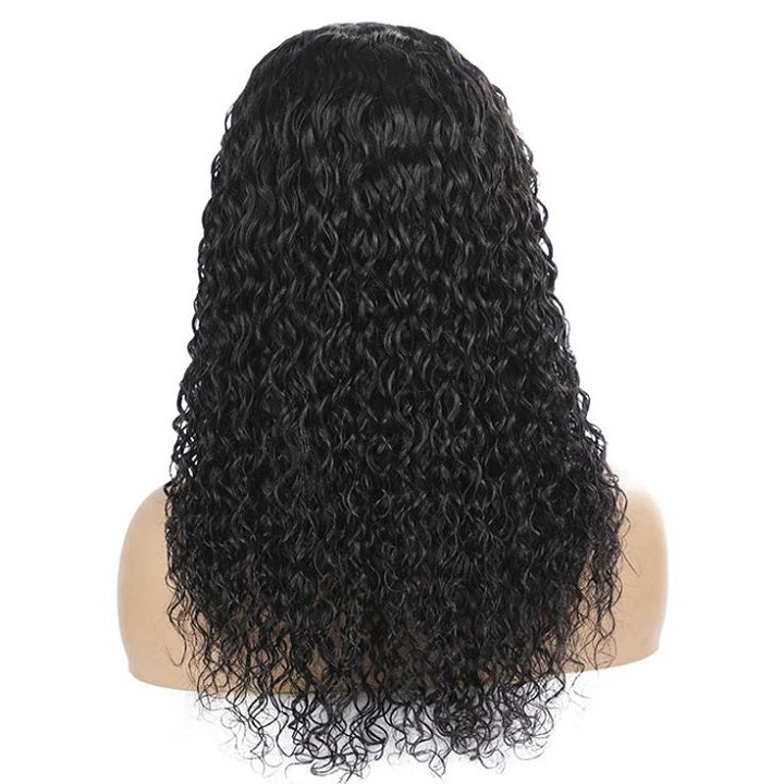 Flash Deal $109.99 18" Jerry Curly U Part Wig No Leave Out Human Hair Wigs