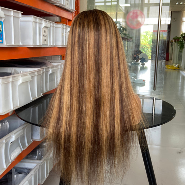 Straight Full Lace Wig Brazilian Human Hair Wig [Beta]