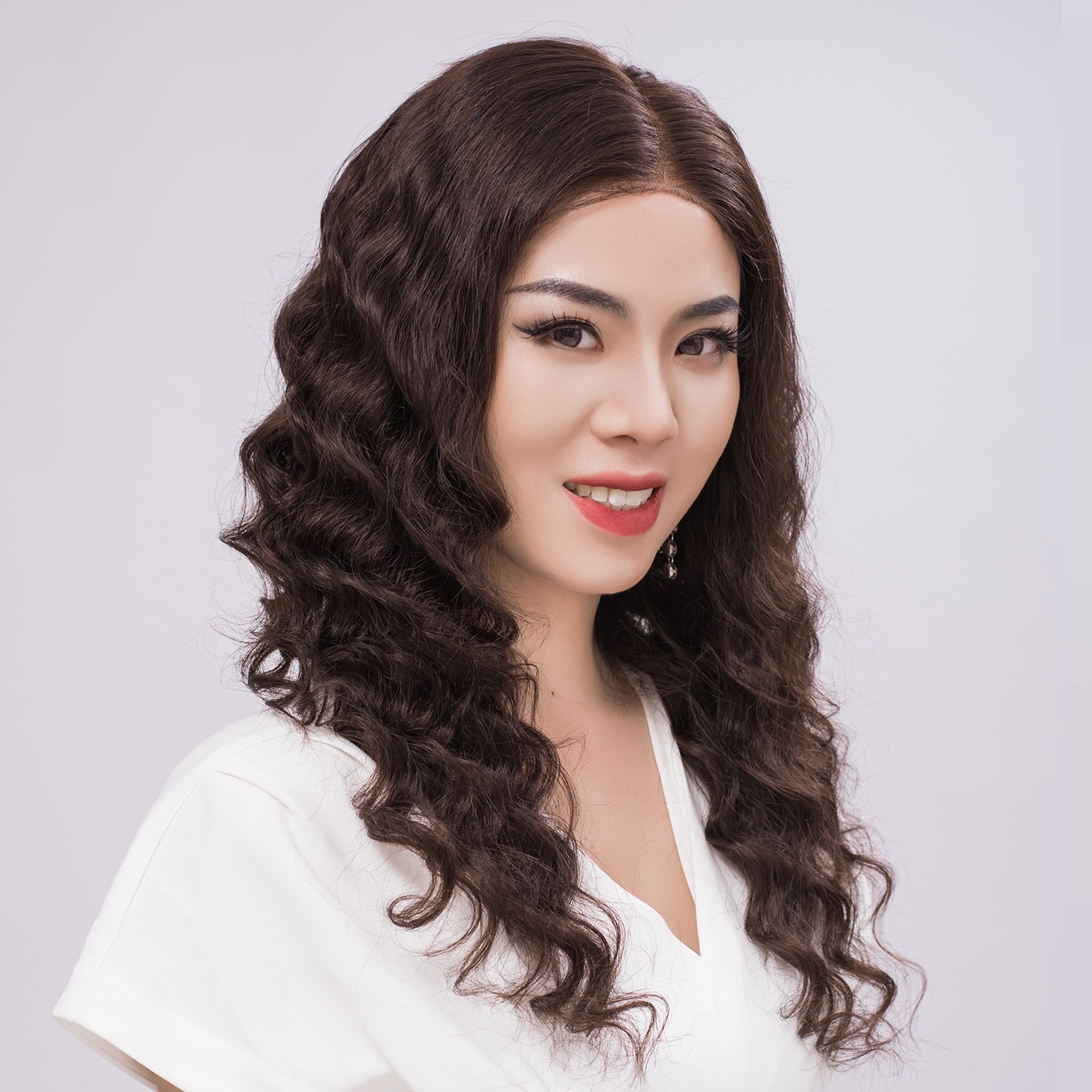 [Gigi] Pre Cut Lace Glueless 360 Crystal HD Lace Loose Deep Wave Human Hair Wig Hairvilla
