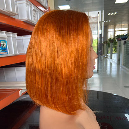 [Saya] Ginger Color 13x4/5x5 Lace Human Hair Wig