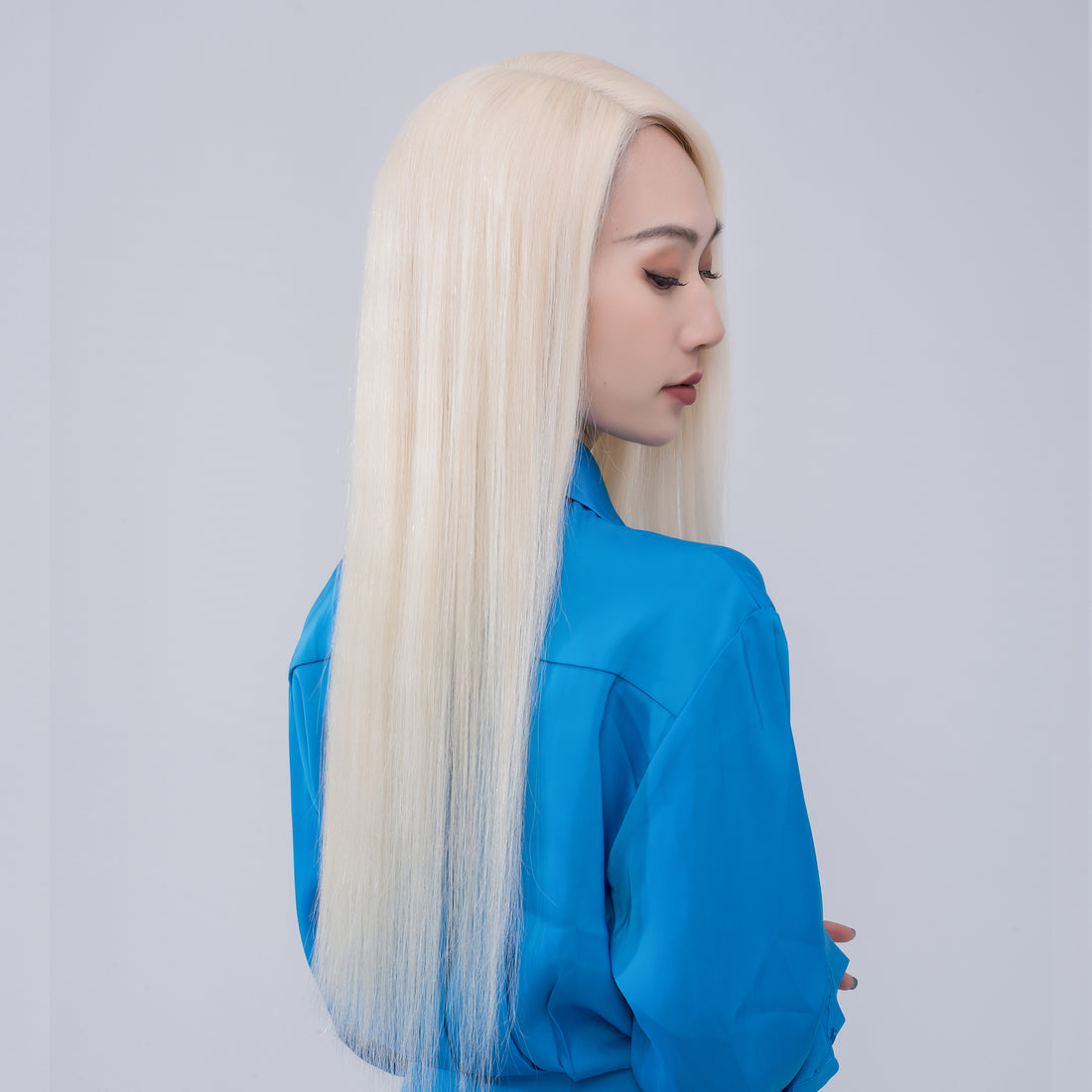 Straight Blonde 13x4 Lace Human Hair Wig [Luna]