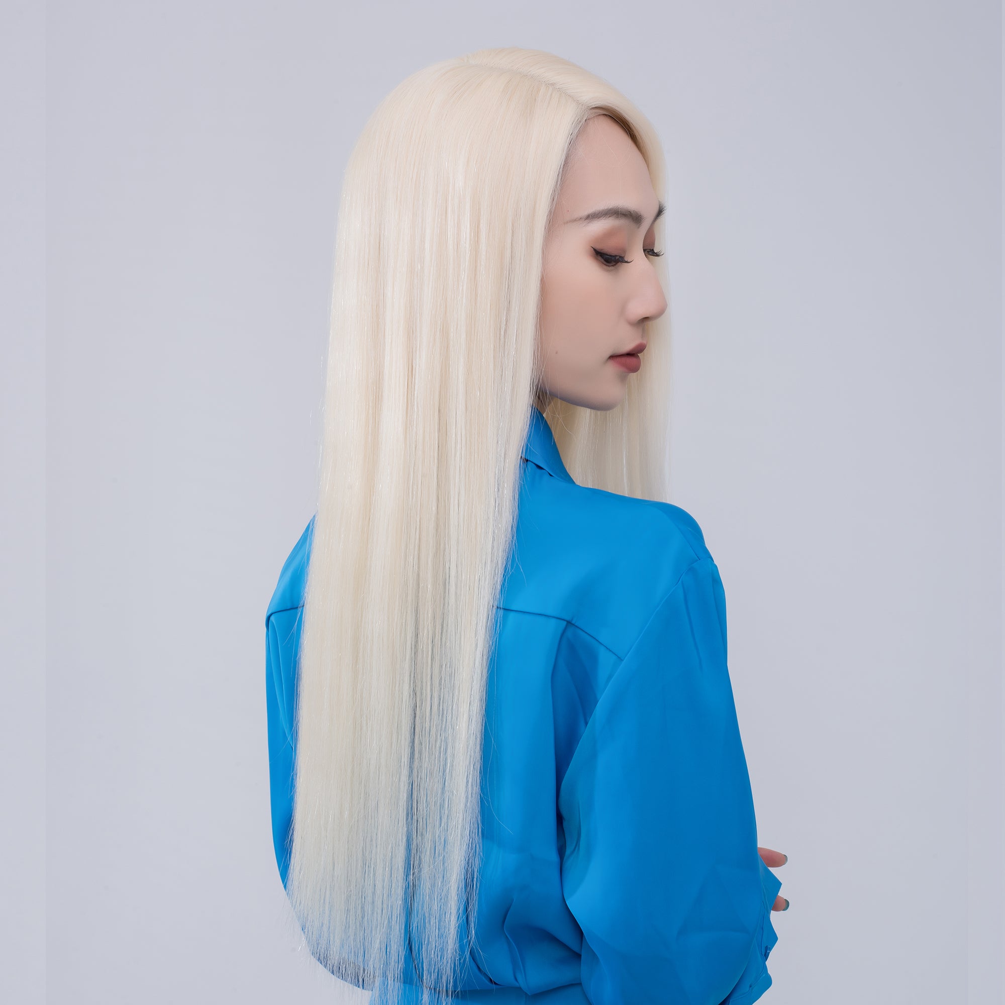 Straight Blonde 13x4 Lace Human Hair Wig [Luna]