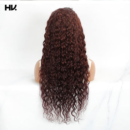 Reddish Brown Water 13x4 Lace Human Hair Wig [Kelly]