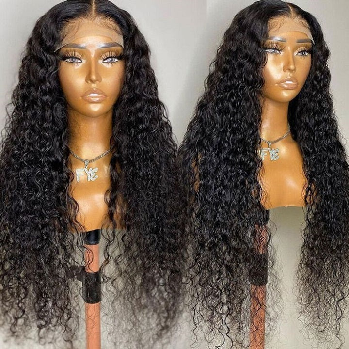 Water Wave 5x5/13x4 Lace Wig Glueless Human Hair Wig HD Lace [Riva]