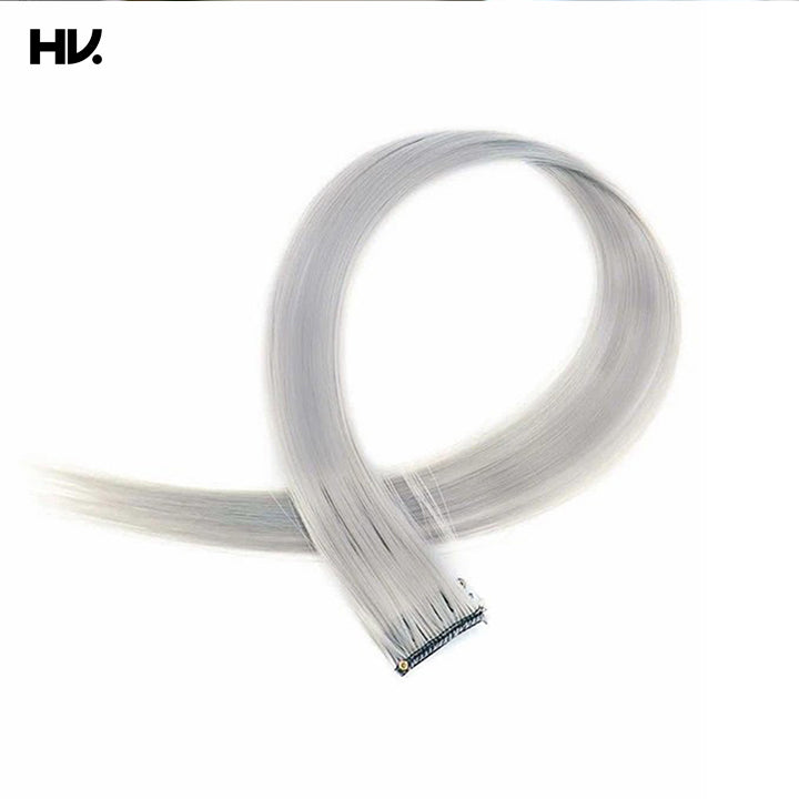 Colorful Clip-in Extension 18 inch Human Hair 2pcs