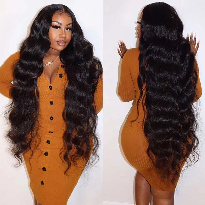 Body Wave Glueless 13x4/4x4 HD Lace Front Wig Natural Hairline Human Hair Wig