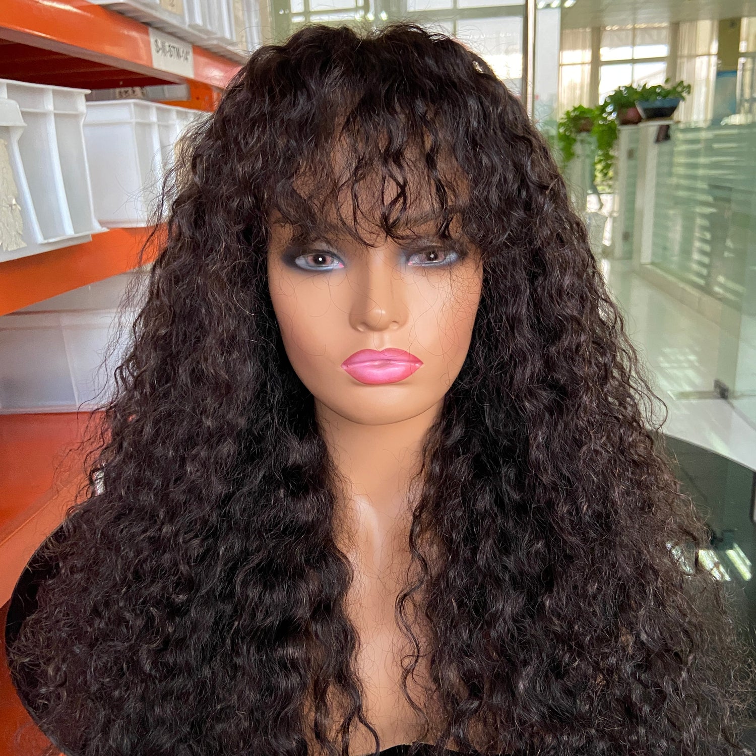 Jerry Curly 360 Crystal HD Lace Human Hair Wig [Nora]