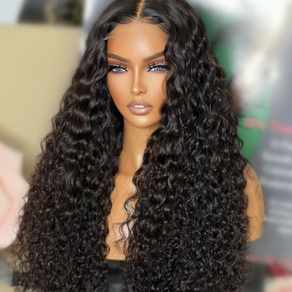 Water Wave 5x5/13x4 Lace Wig Glueless Human Hair Wig HD Lace [Riva]