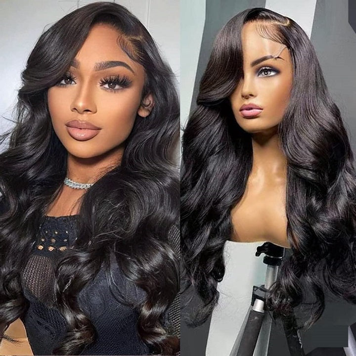 Body Wave Glueless 13x4/4x4 HD Lace Front Wig Natural Hairline Human Hair Wig