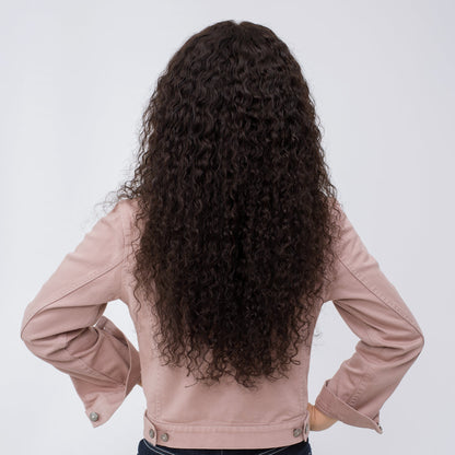 Curly 360 Crystal HD Lace Human Hair Wig [Nora]