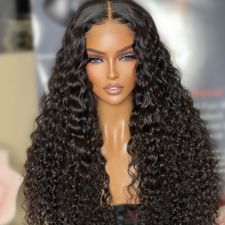 Water Wave 5x5/13x4 Lace Wig Glueless Human Hair Wig HD Lace [Riva]