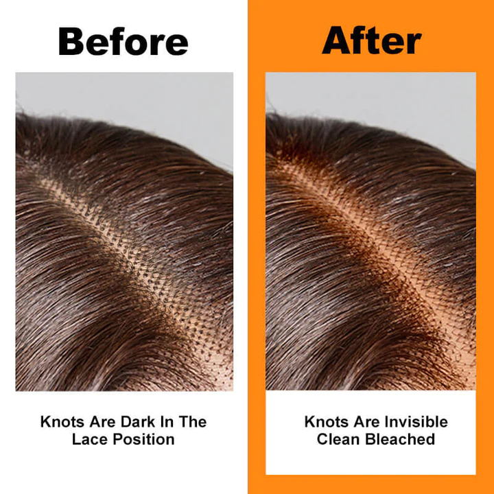 True Scalp Wig Body Wave Lace Wigs with Bangs Bob Glueless Wig