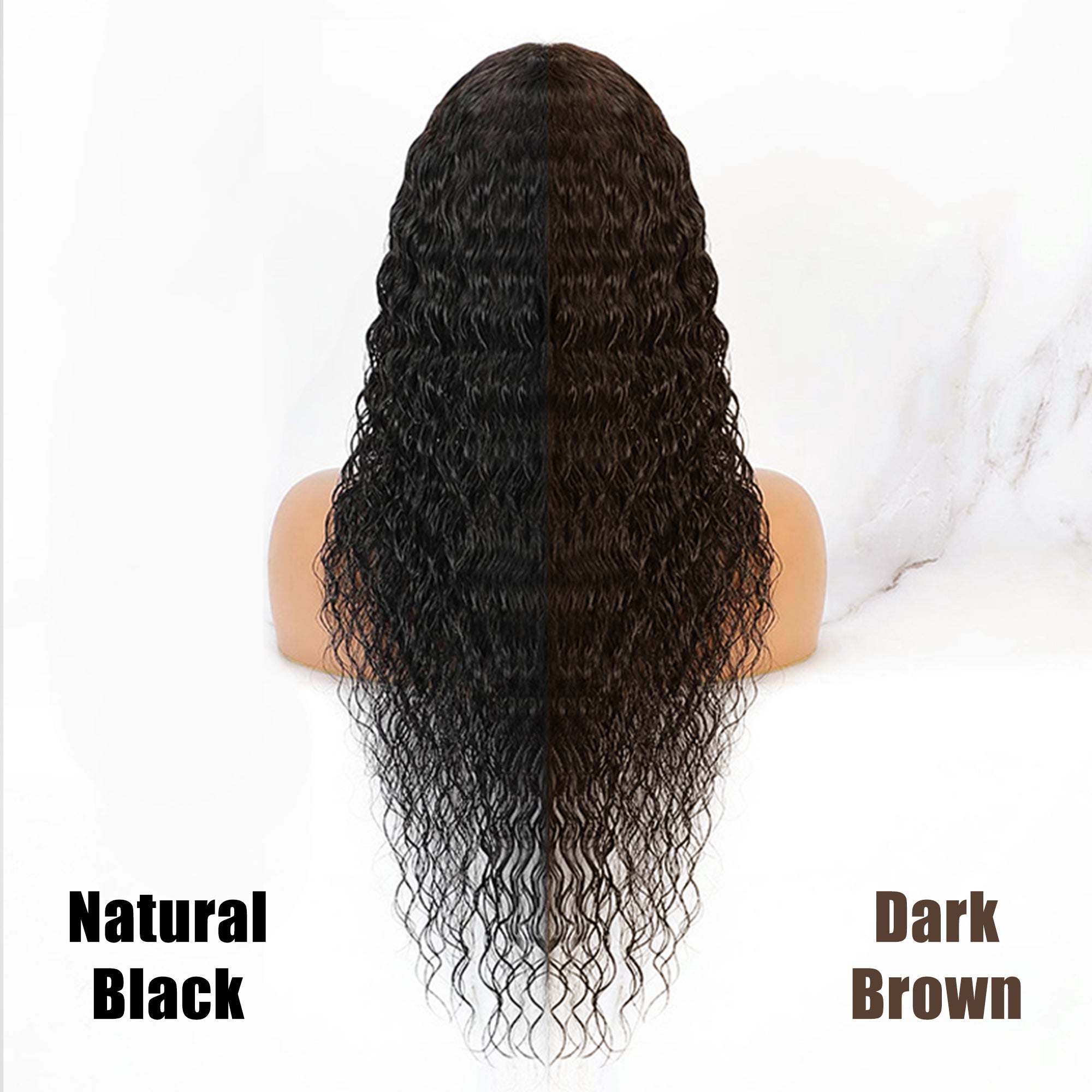 Pre Cut Lace Natural Wave 360 Crystal HD Lace Human Hair Wig [Julia]